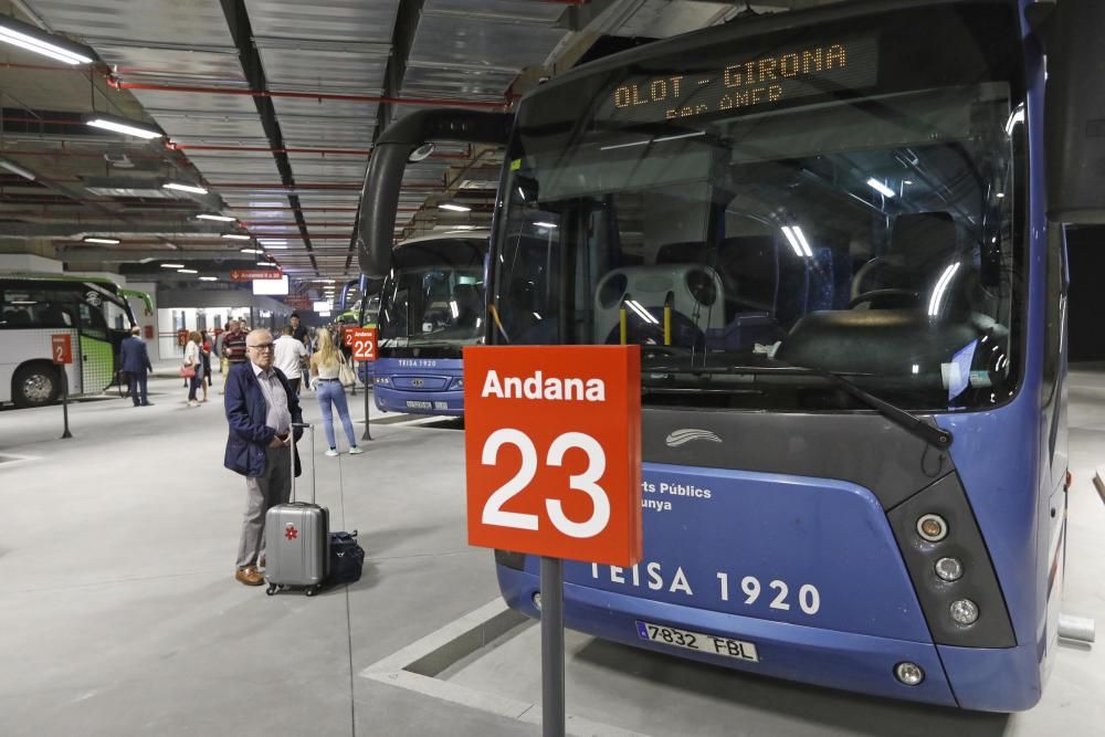 L'estació d'autobusos es posa en marxa