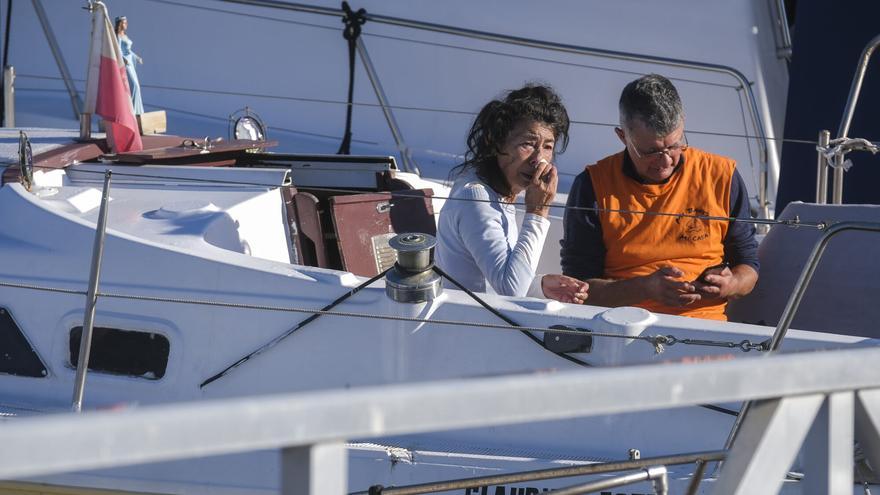 el Ayuntamiento de Las Palmas de Gran Canaria la aloja en una pensión