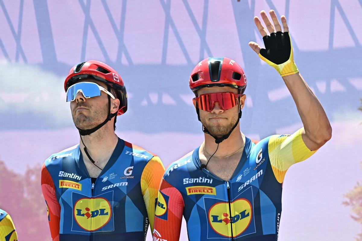 La etapa 4 del Giro de Italia 2026, en imágenes. La etapa 4 del Giro de Italia 2026, en imágenes.