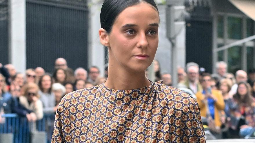 Victoria Federica y el guiño a sus amigos en el vestido de la boda de Almeida