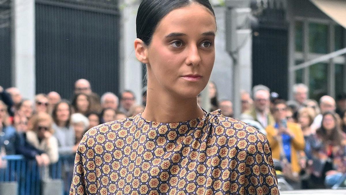 Victoria Federica en la boda de Martínez-Almeida y Teresa Urquijo y Moreno