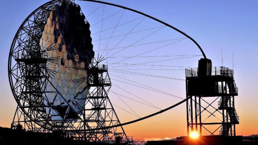 Canarias detecta el quinto púlsar de alta energía de la red Cherenkov