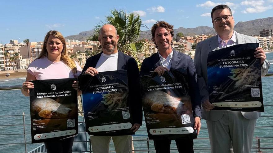 Medio centenar de deportistas retratarán los fondos marinos de la Región