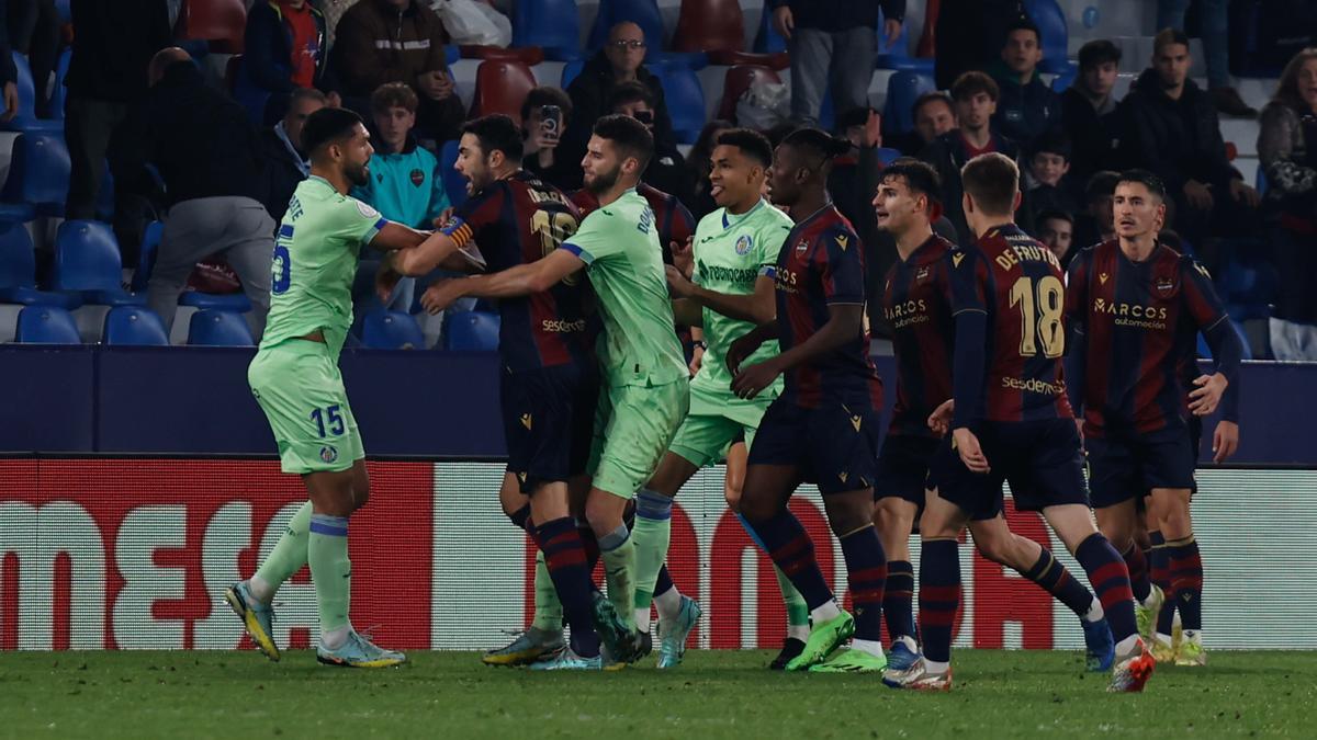 Las mejores imágenes del Levante UD- Getafe de Copa del Rey