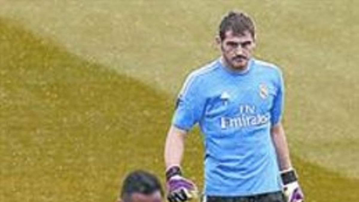 Keylor Navas e Iker Casillas.