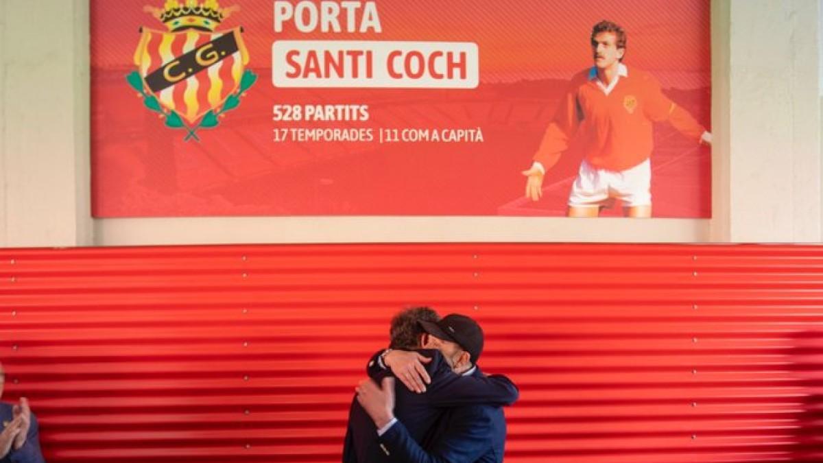 El último homenaje a Santi Coch en el Nou Estadi