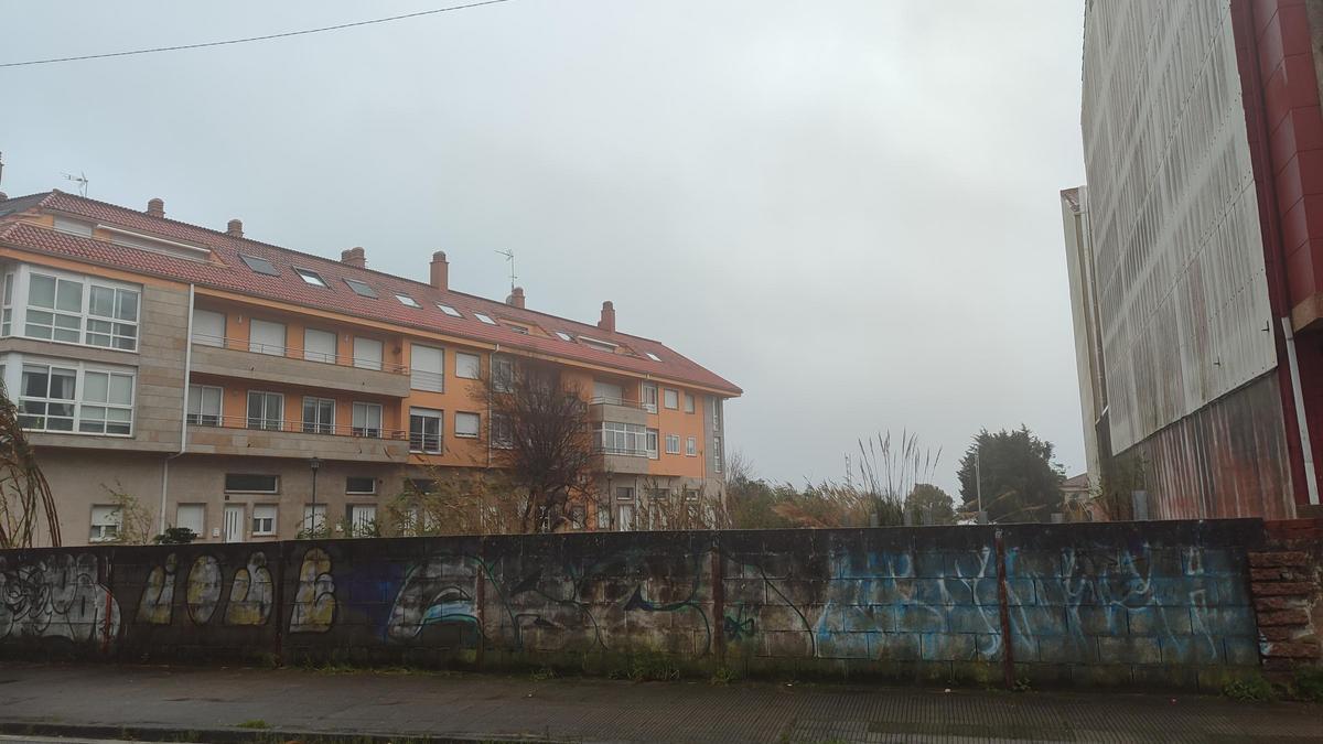 Solar de Cangas que incluyó la Sareb en la licitación para construir viviendas de alquiler barato en Cangas