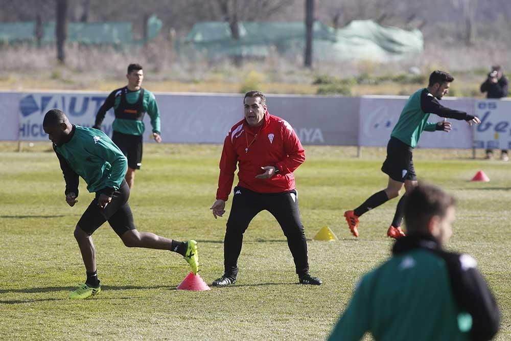 Primer entrenamiento de  Sandoval