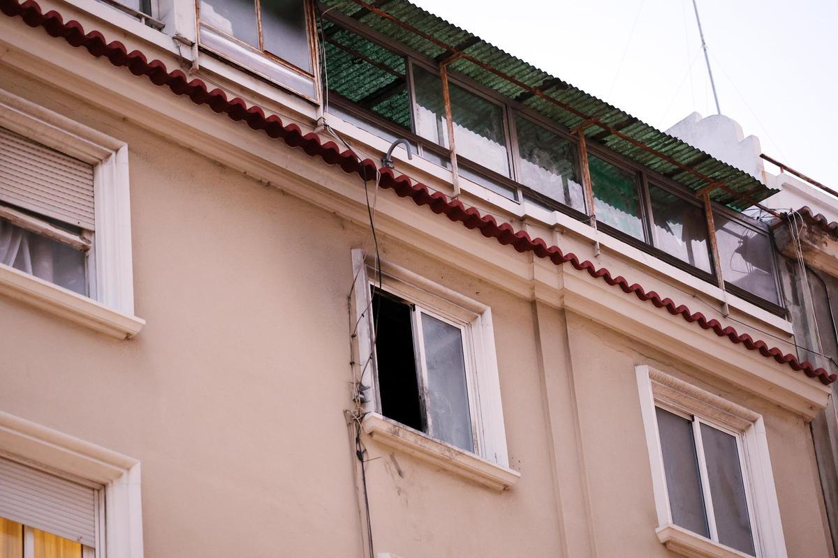 Las imágenes del mortal incendio de la plaza América de Vigo Las imágenes del mortal incendio de la plaza América de Vigo