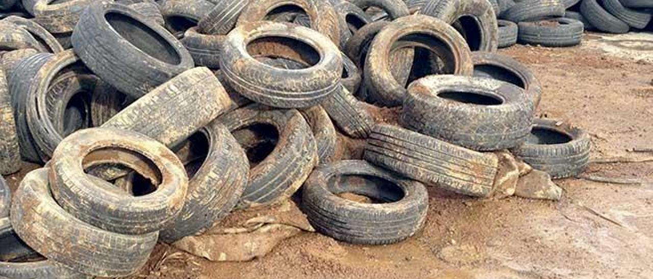 Los neumáticos tienen diferentes usos al final de su vida útil.