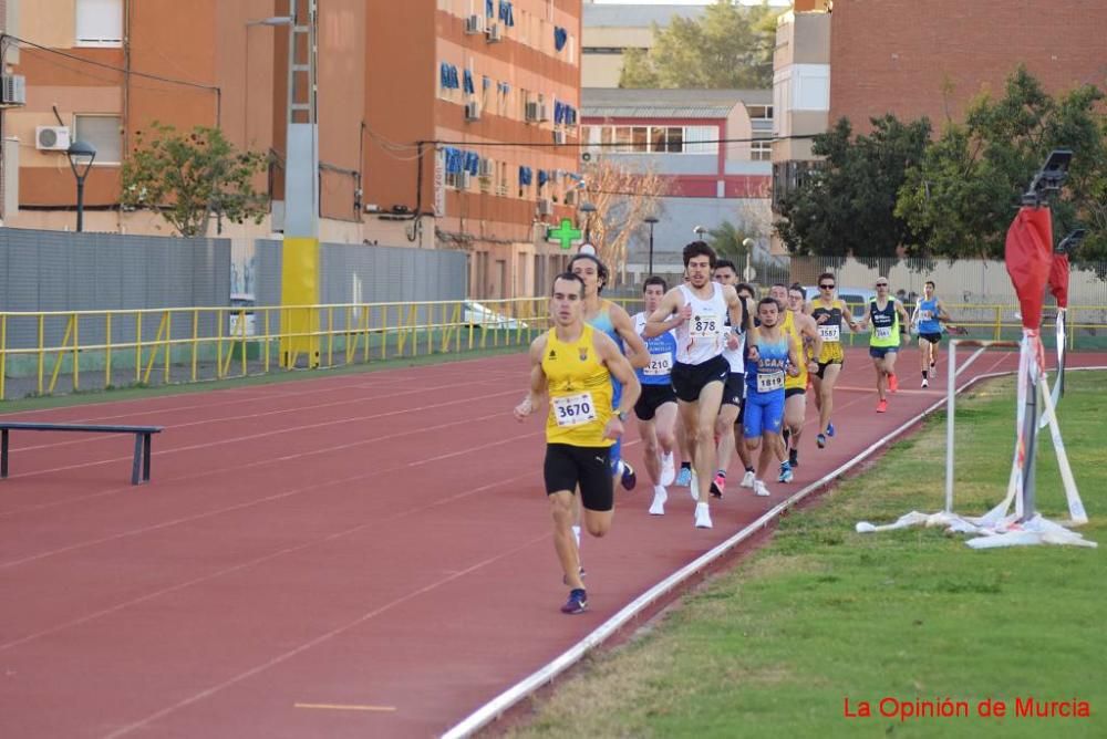 Control federativo de atletismo en Cartagena