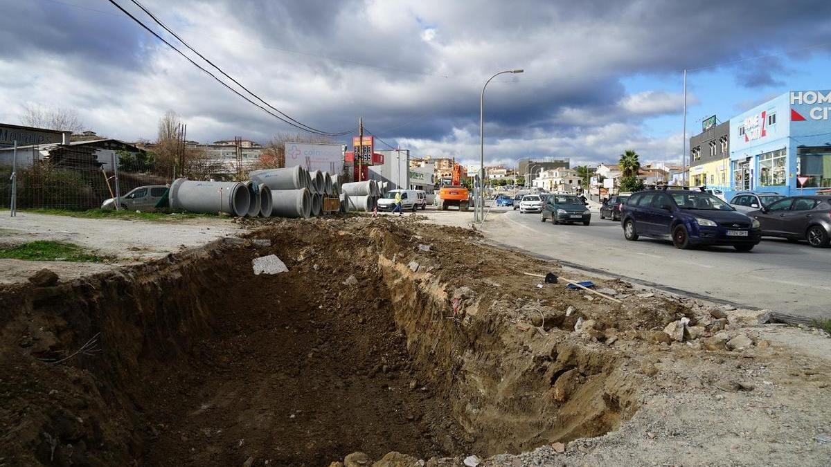 Comienzan las obras de la tercera fase de la avenida de España en Coín