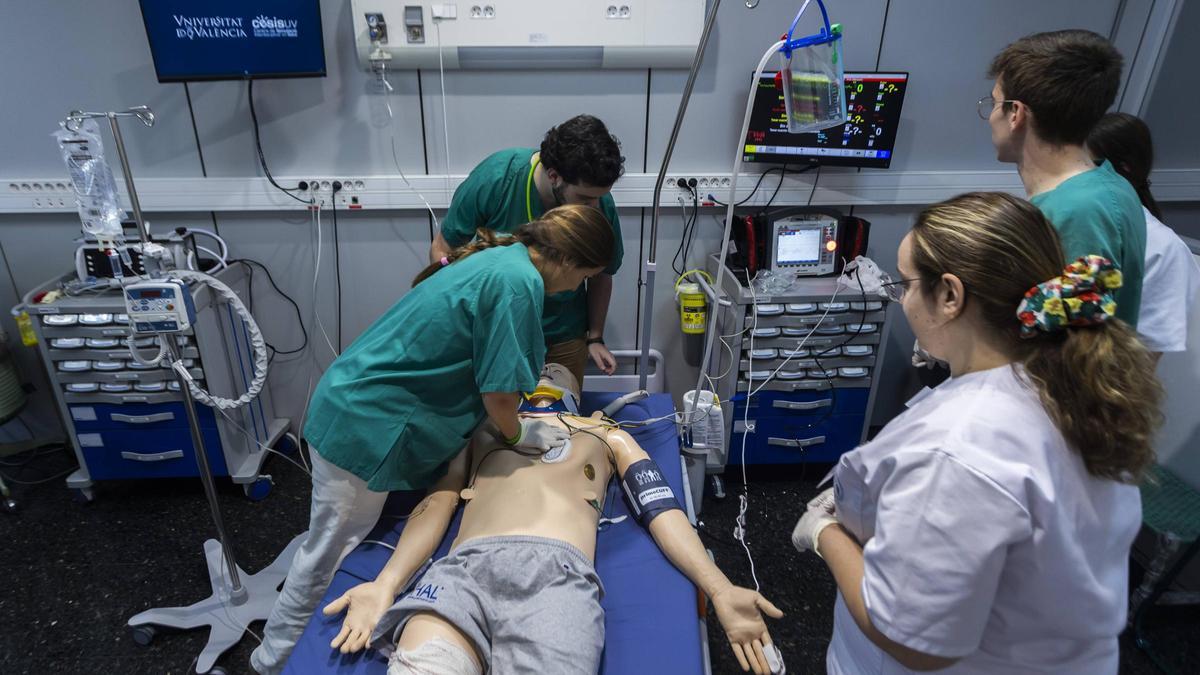 Un centro de simulación sanitaria único en España
