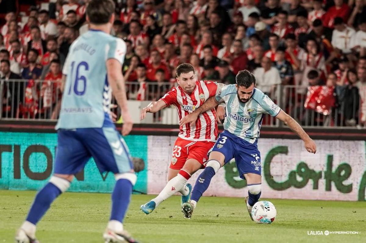 El UD Almería - Málaga CF, en imágenes El UD Almería - Málaga CF, en imágenes