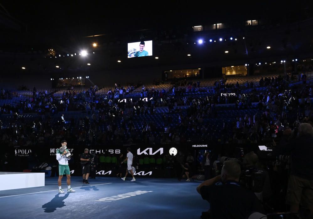 Final del Open de Australia: Djokovic - Medvedev