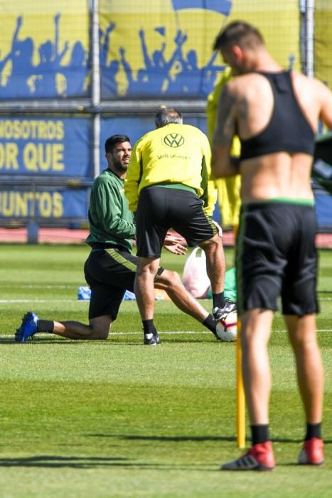 Entrenamiento de la UD Las Palmas (20/02/2019)