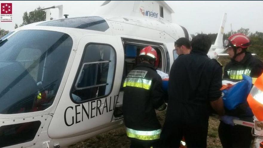 Otro accidente de moto deja un herido en Vilafranca