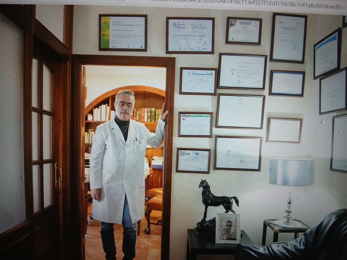 Antonio Barrientos, médico experto en Alergología