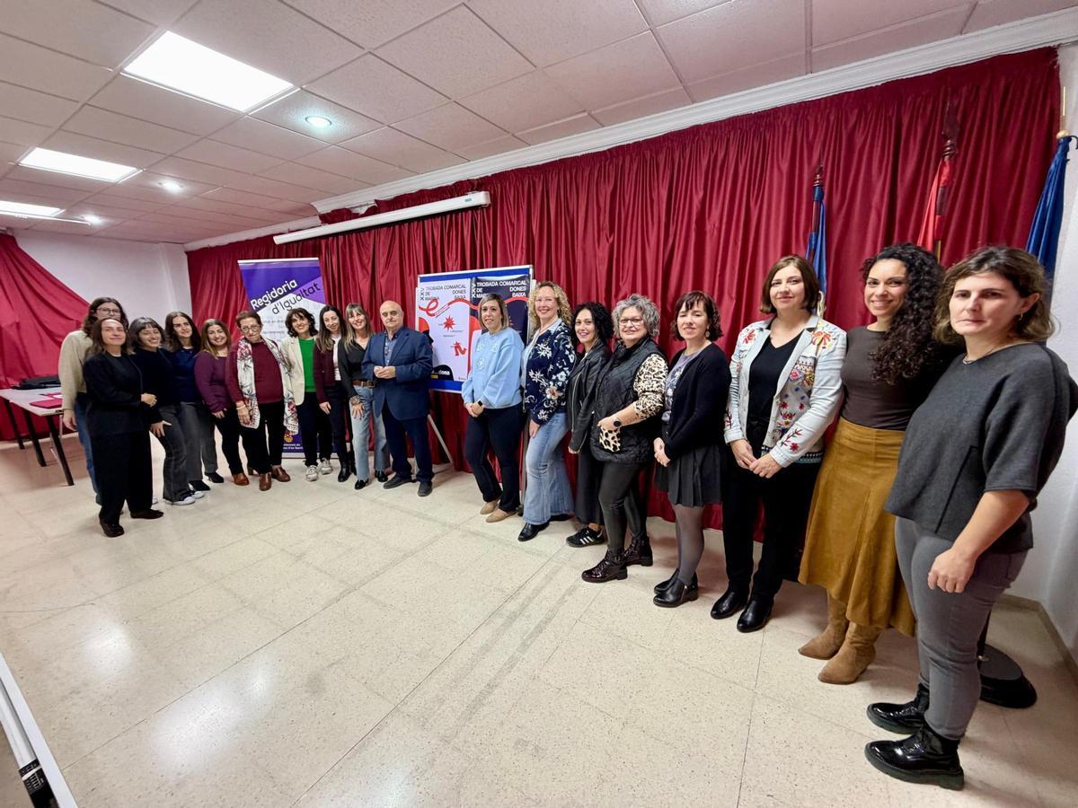 Callosa d'en Sarrià recibe el encuentro mensual del Consejo Comarcal por la Igualdad de la Marina Baixa
