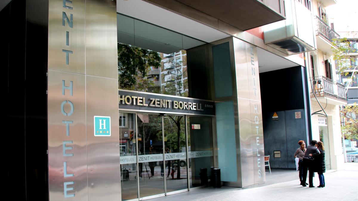 Façana de l&#039;Hotel Zenit Borrell