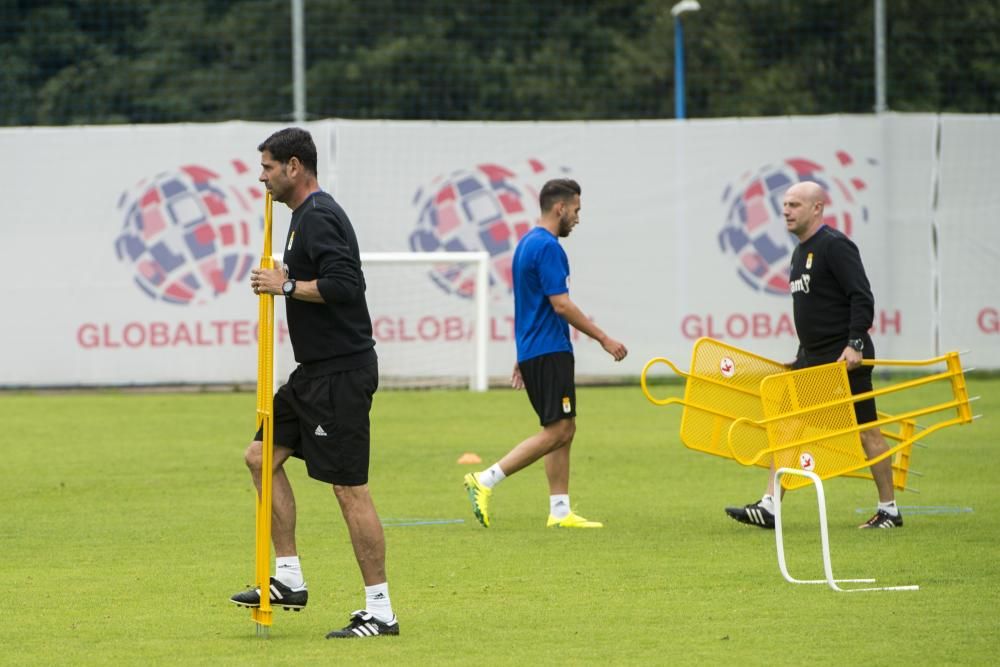 Entrenamiento del Real Oviedo