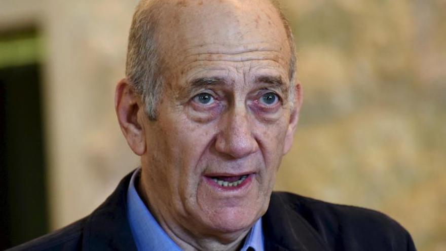 El exprimer ministro israleí Ehud Olmert.