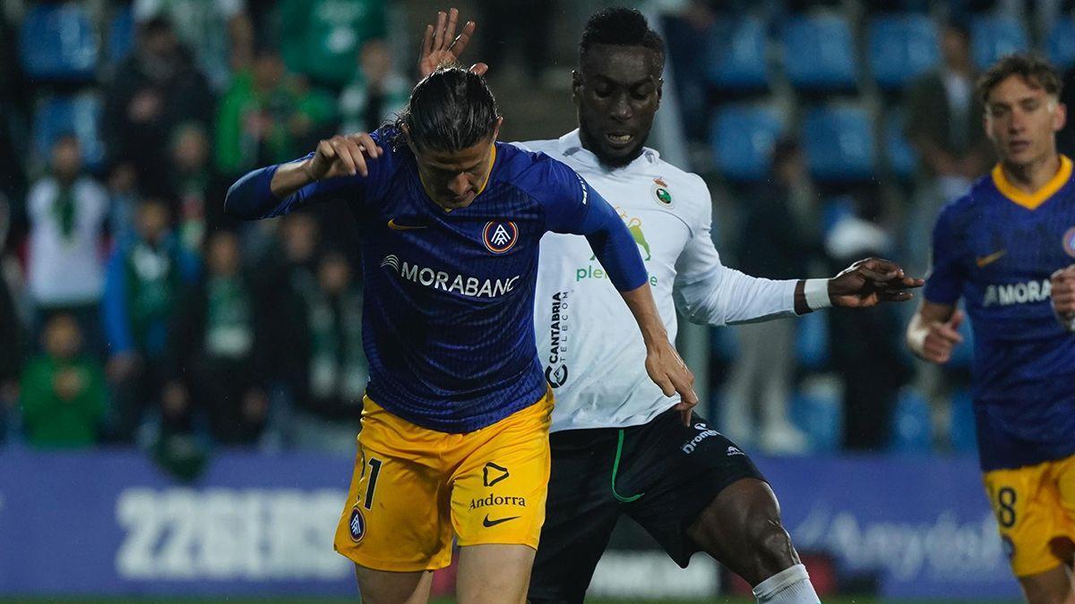El FC Andorra, virtualmente hablando, aún tiene opciones de mantener la categoría