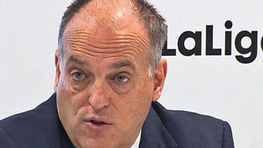 Javier Tebas, presidente de LaLiga.