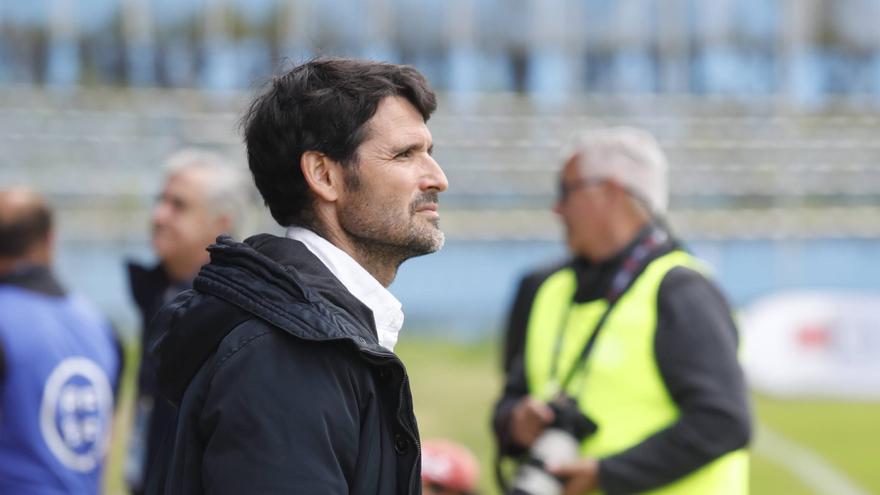 Lolo Escobar, tras el empate del Avilés ante el Guadalajara: "El resultado duele; la salvación estaba ahí"