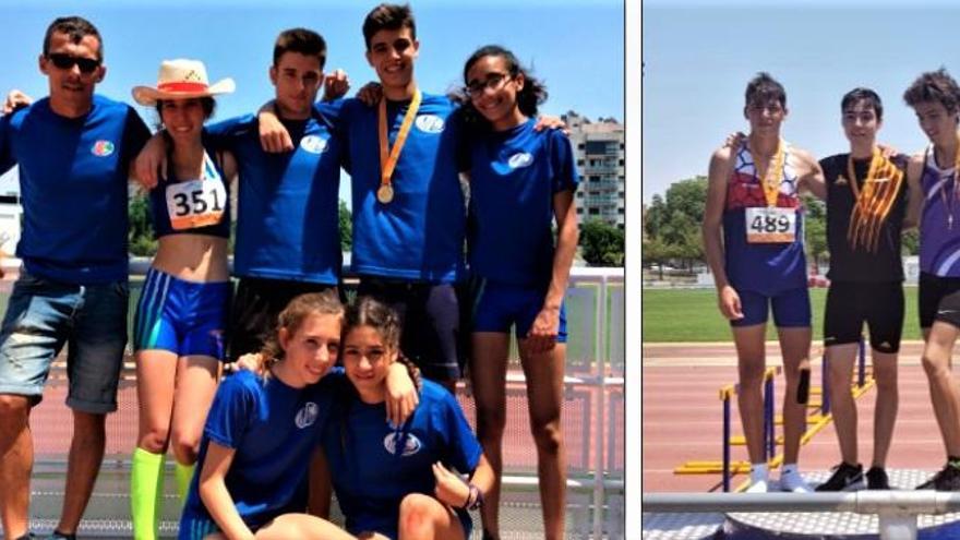 Medalles del Figueres i Ventalló en el Campionat de Catalunya sub-16