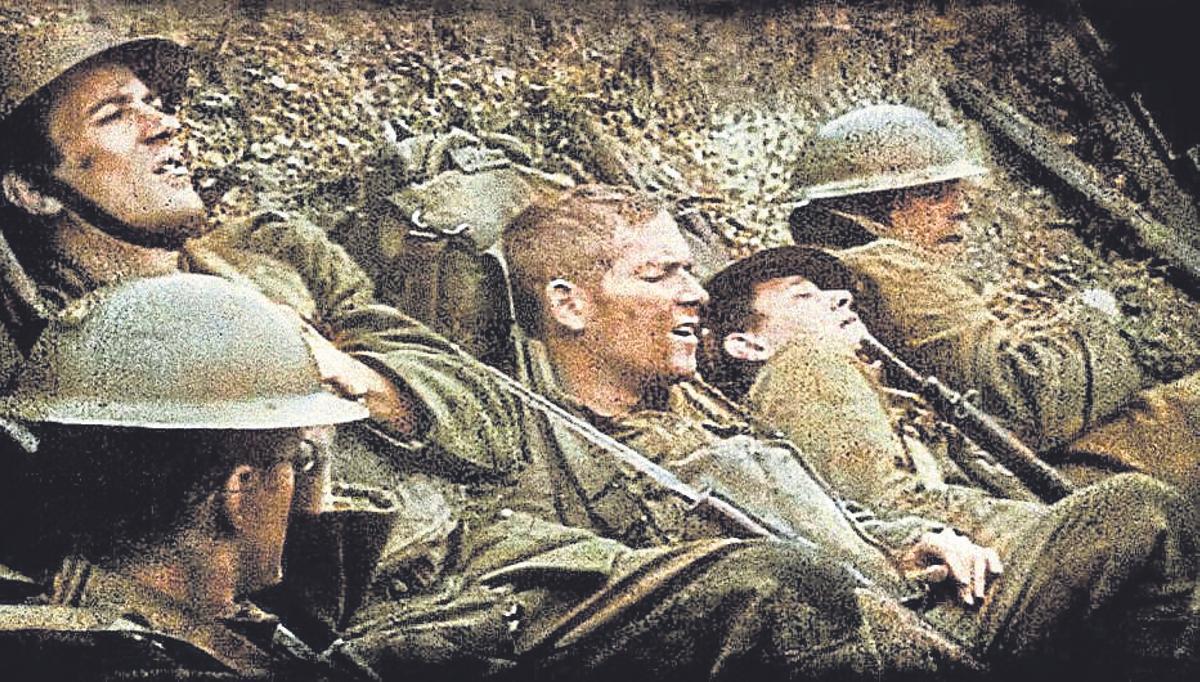 Un fotograma de la película ‘Compañía K’.