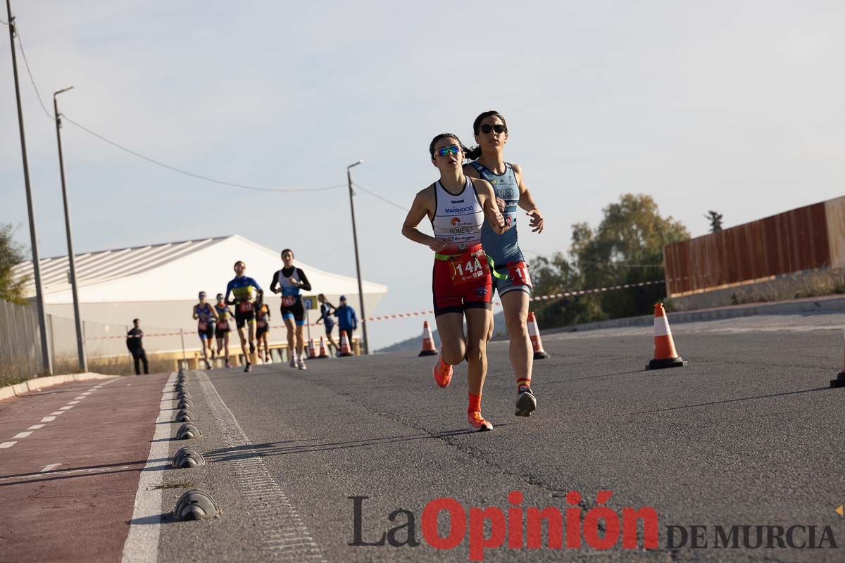 Campeonato Regional de Duatlón por relevos Súper Sprint en Calasparra (carrera a pie)