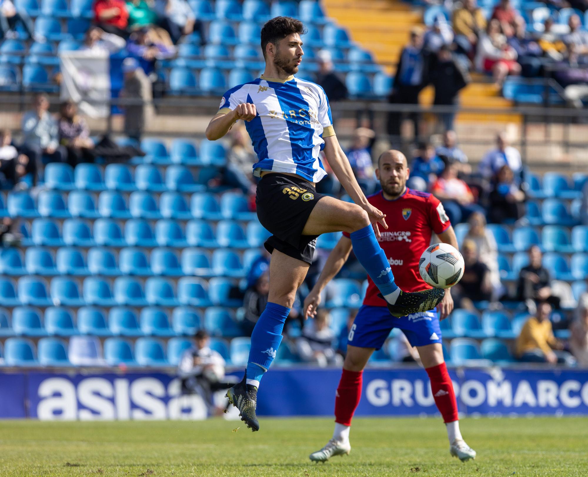 (0-2) El Hércules cae ante el líder en el Rico Pérez