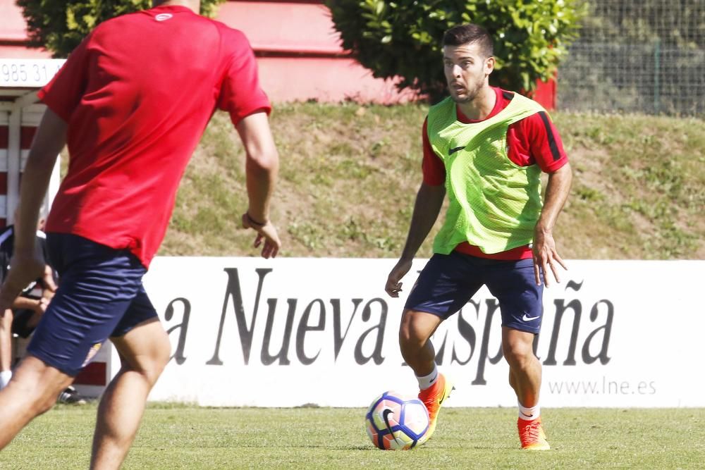 Entrenamiento del Sporting