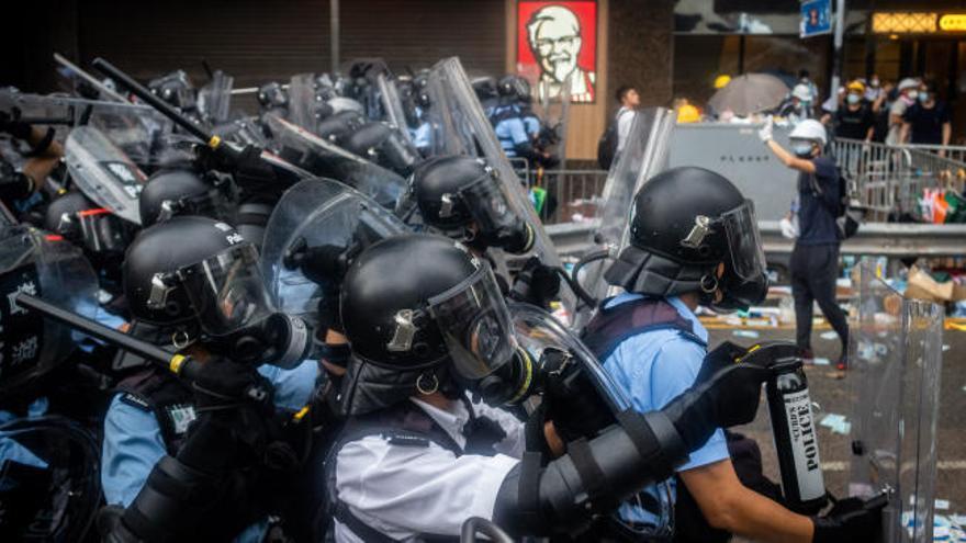 Aumenta la represión policial en las protestas de Hong Kong