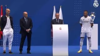 Florentino Pérez: "Mbappé cumple el sueño de su vida"