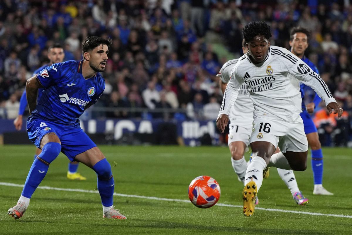LaLiga: Getafe - Real Madrid, en directo.