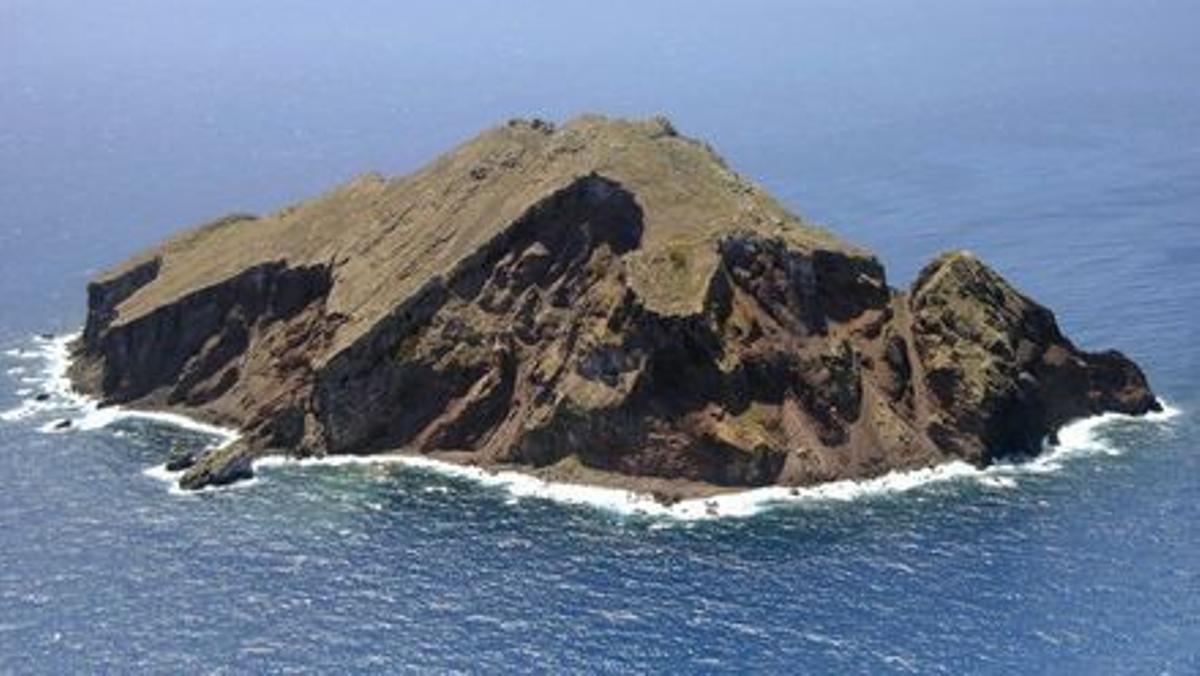 Una imagen del islote de Redonda, cercano a la isla de Antigua, en el Caribe.