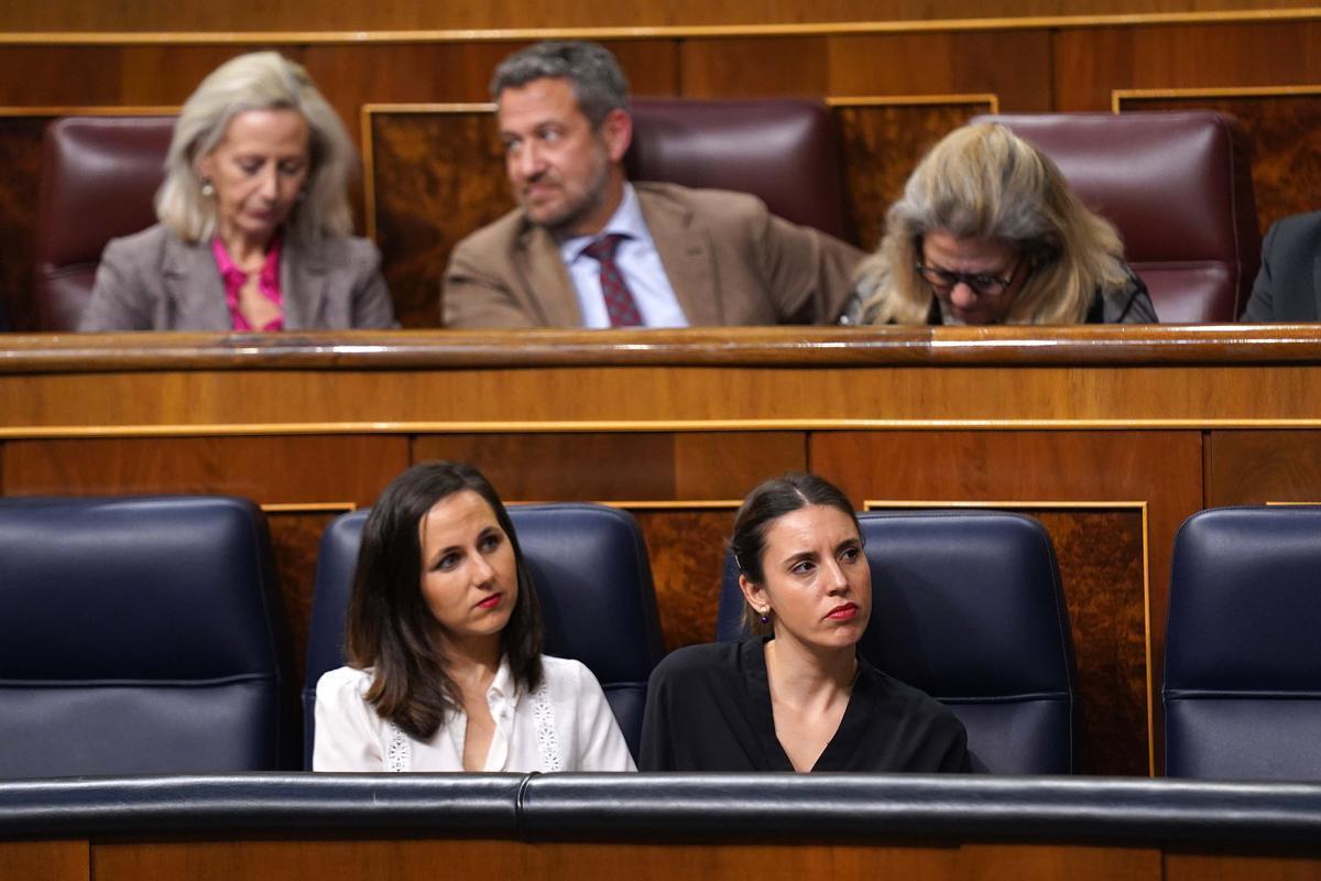 Ione Belarra e Irene Montero.