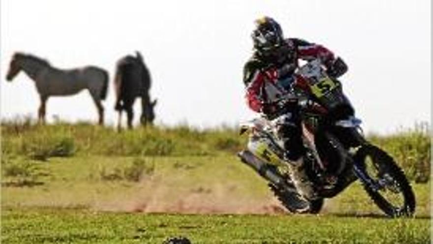 Motor Barreda i Roma brillen en l&#039;etapa del Dakar