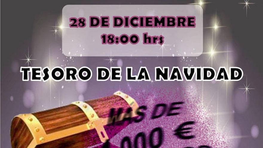 Cartel del concurso Tesoro de la Navidad de Rincón de la Victoria.