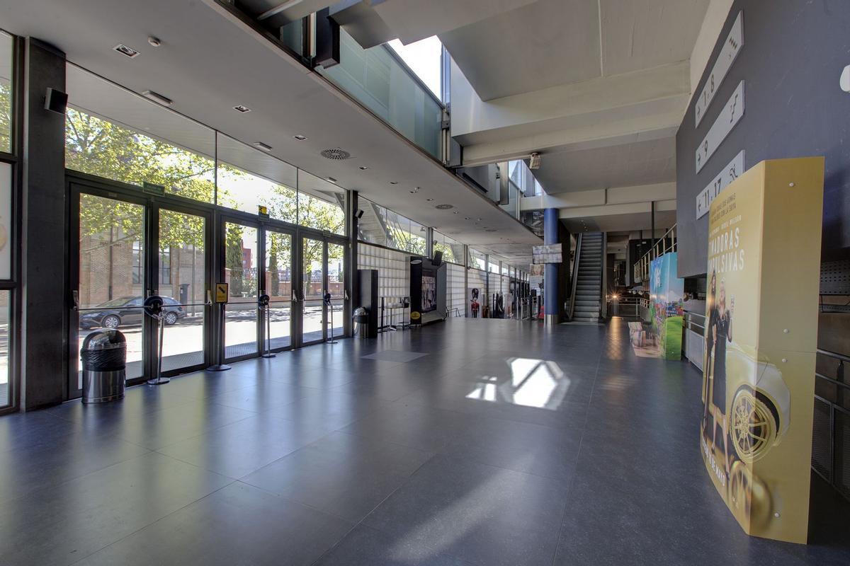 Interior de la sala de cine de Cinesa en Méndez Álvaro en Arganzuela