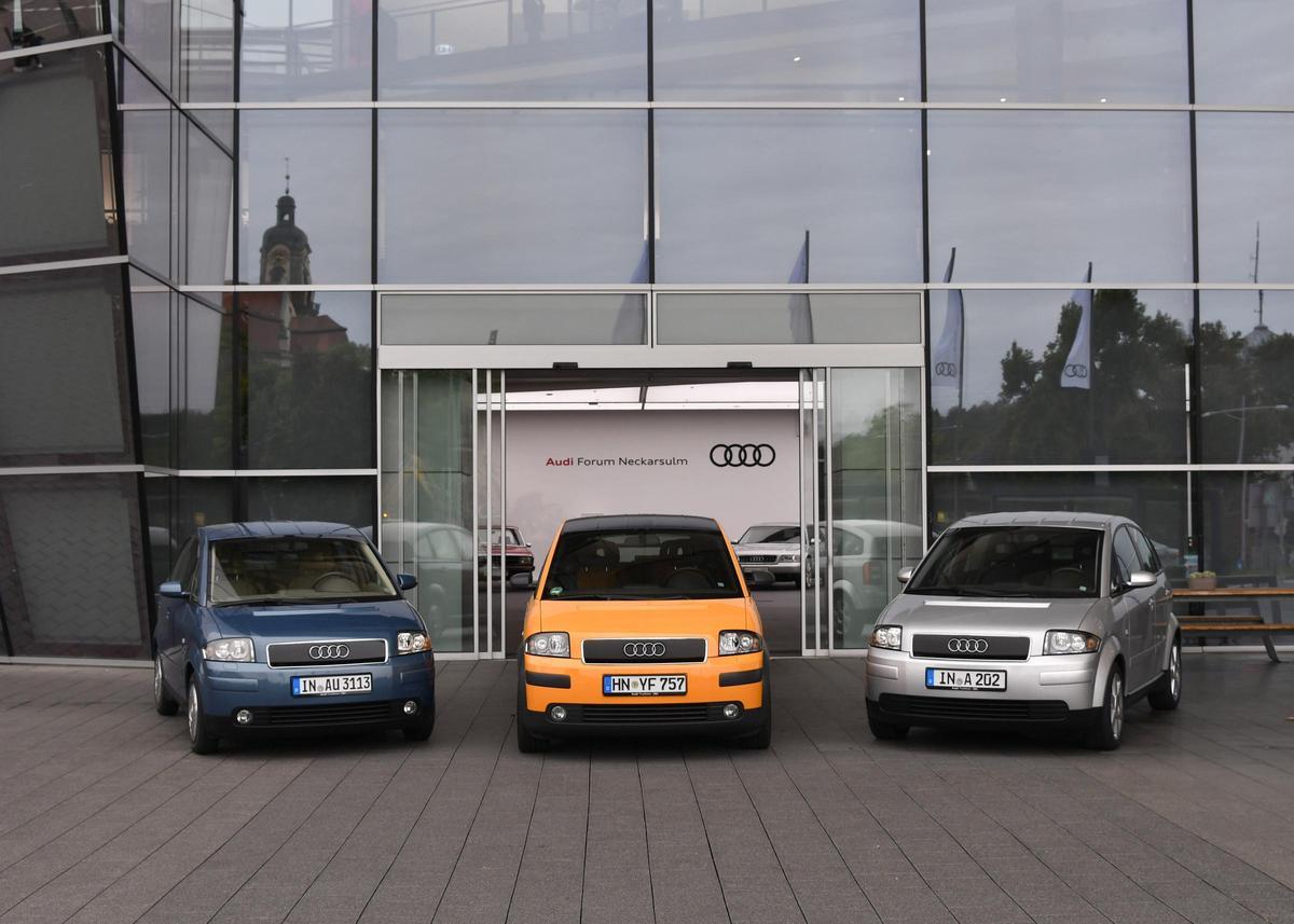 Audi A2: pequeño, llamativo y con un cuarto de siglo a sus espaldas