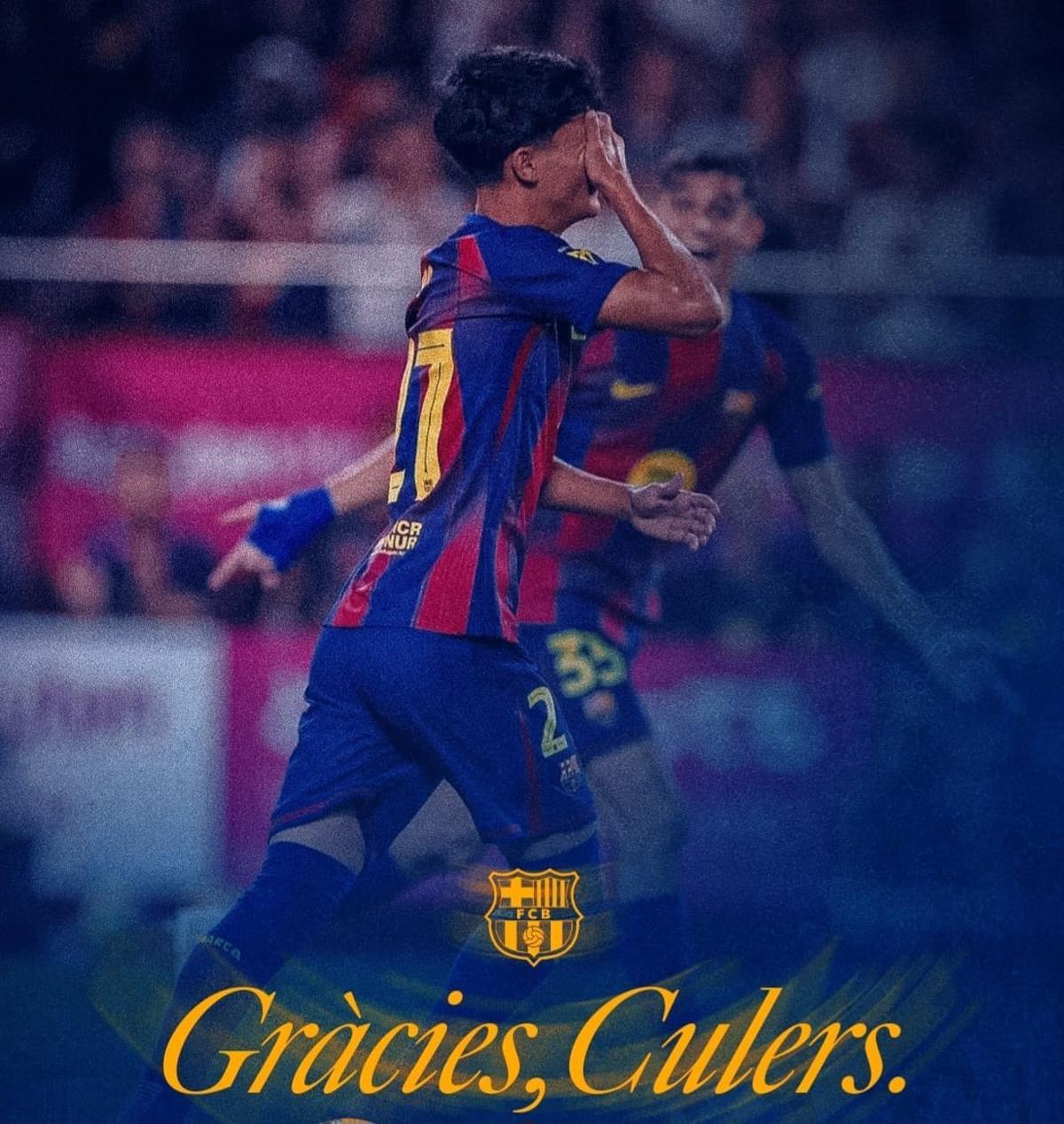 Dro se dirigió al barcelonismo