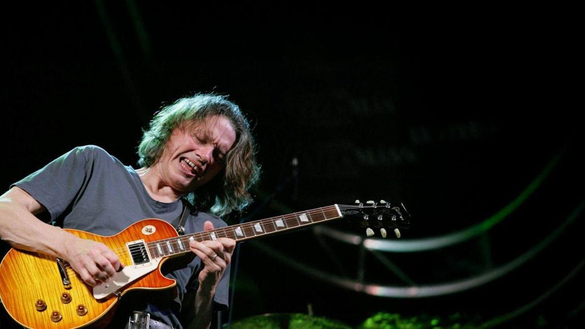 El guitarrista estadounidense Robben Ford, el pasado año en Tenerife.