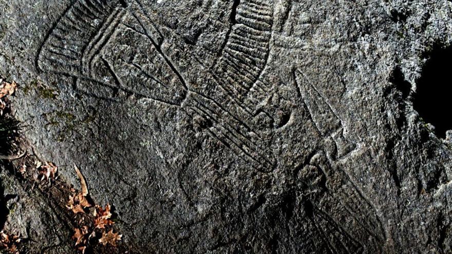 O Castriño de Conxo, o petróglifo que conecta Santiago con Stonehenge