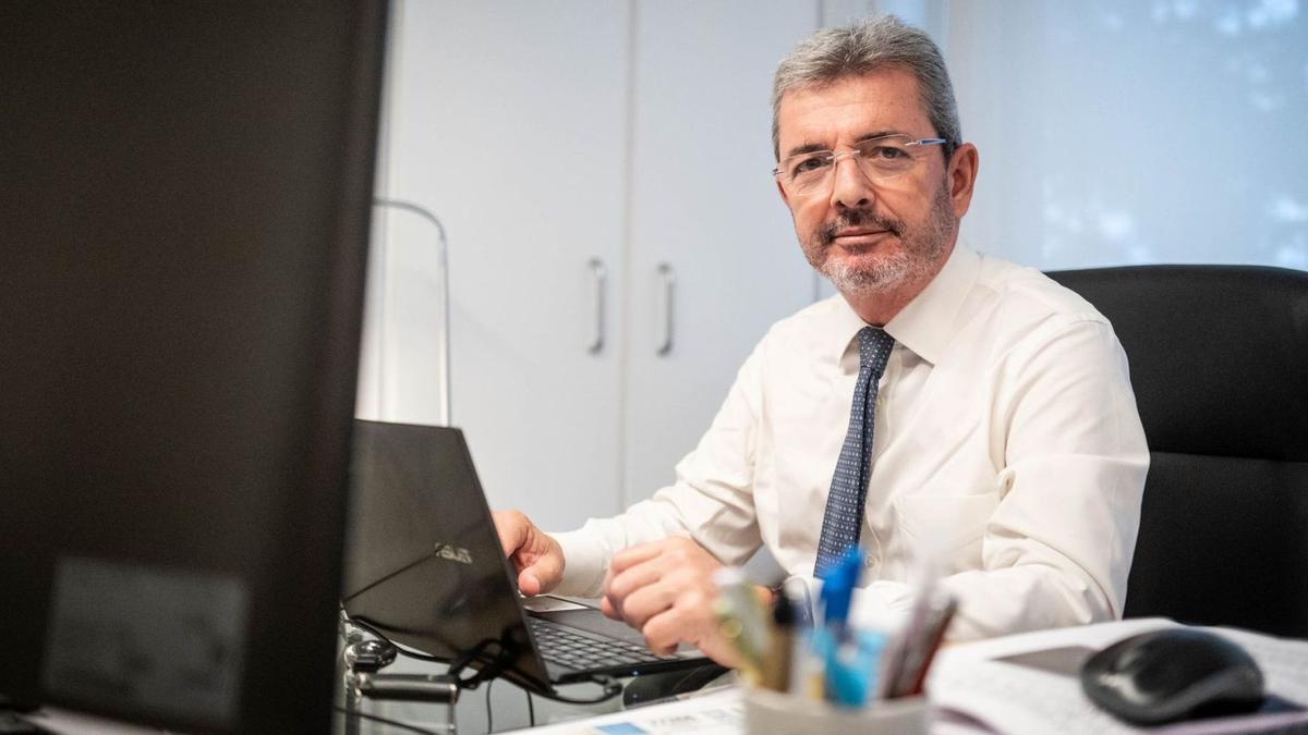 Eduardo Bezares, vicepresidente de la autoridad portuaria de Santa Cruz de Tenerife.