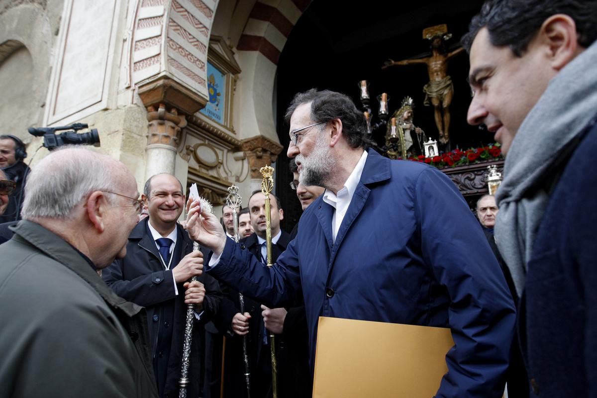 El paseo de Rajoy por el centro histórico de Córdoba