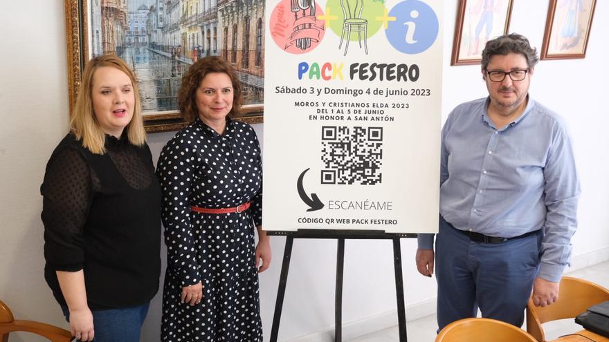 Elda retoma el pack festero para promocionar el turismo en Moros y Cristianos