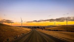 Imagen de archivo del parque eólico Ararat, en el estado australiano de Victoria.